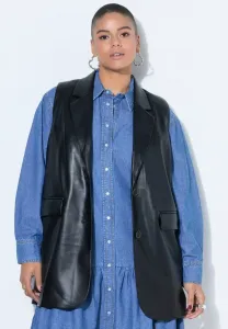 Жилет с отложным воротником Studio Untold, Black