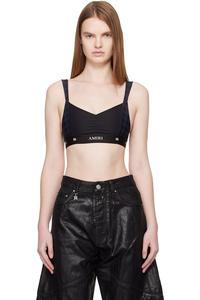 Спортивный бюстгальтер Ma quad Amiri, черный