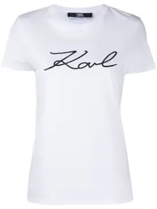 Футболка Karligraphy Karl Lagerfeld, белый