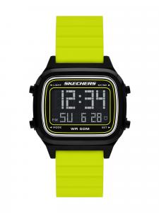 Мужские цифровые силиконовые часы Skechers SR5260, цвет Yellow