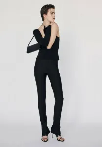 Топ с длинными рукавами Mango, Black