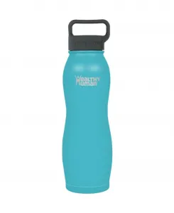 Бутылка из нержавеющей стали Curve: 0,6 л - Glacier Healthy Human