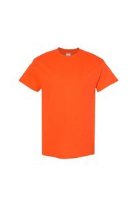 Футболка из плотного хлопка с короткими рукавами Gildan, оранжевый