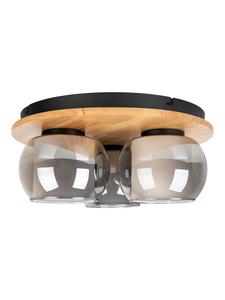 Näve Потолочный светильник "TEXAS" черного цвета - (Д)35 см x (Ш)35 см x (В)15 см