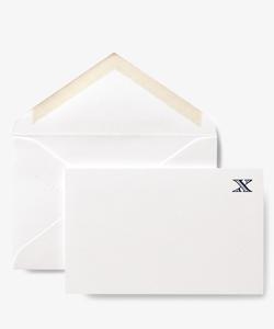 Набор из 10 карточек с буквами алфавита "Инициал X".