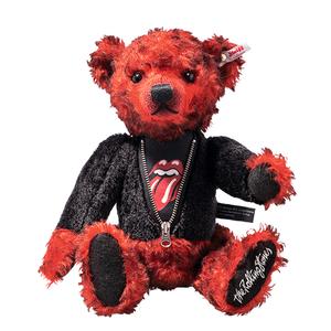 Плюшевая кукла Rolling Stones Rock Teddy Bear высотой 35 см Steiff