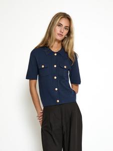 Кардиган в цвете Черный ирис Peppercorn