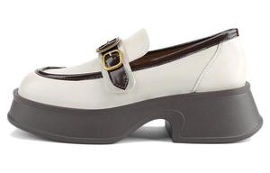 Лоферы женские низкие бежево-коричневый Daphne