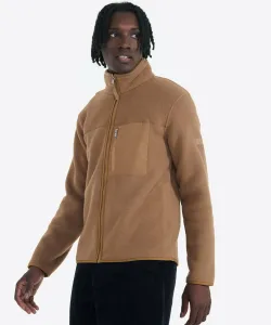 Флис из шерпа/боа на молнии на молнии