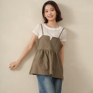 Тюника-бюстье с баской