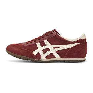 Onitsuka Tiger Мачу Рейсер устойчивые к истиранию лоу-топы повседневные унисекс бордовые, цвет Burgundy