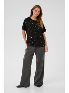 Футболка KAhelen Baggy fit в цвете Black Deep Kaffe