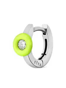 Серьга-кольцо из белого золота EÉRA, белый