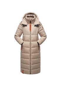 Стеганое пальто с хрустальным цветком NAVAHOO, тауп