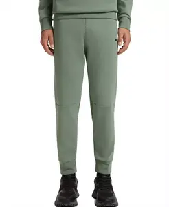 Мужские брюки для тренировок из хлопковой смеси Hugo Boss, зеленый