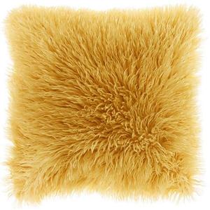 Декоративная подушка Unique Living Frieda, 45x9x45 см, желтый