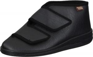 Тапочки Manitu Home Klassische на липучках, черный