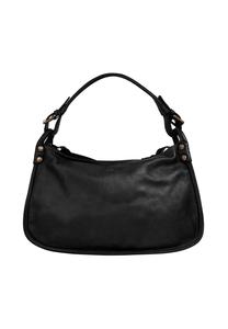 Сумочка, натуральная кожа, производство Италия Samantha Look, черный