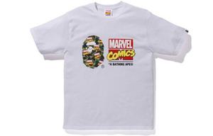 Футболка Marvel X Ape Head Series для мужчин A Bathing Ape