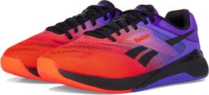 Кроссовки Reebok Unisex Nano X5, Footwear White/Flash Orange/Royal Purple