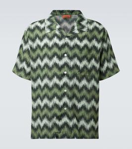 Боулинговая рубашка Zig Zag Missoni, Green Tones