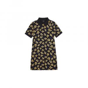 New York Yankees LIKE Short Sleeved Dress Women's Charcoal Gray MLB, серый