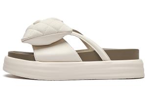 Женские шлепанцы Slide Slippers La Chapelle, бежевые