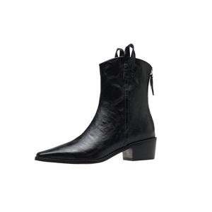 Echo&yolo Женские серые замшевые ботинки на каблуке 4,5 см, цвет Gray Fleece-Lined