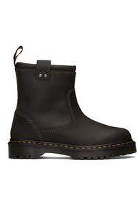 Мужские сапоги Dr. Martens Anistone lo кожаные с заклепками, коричневый