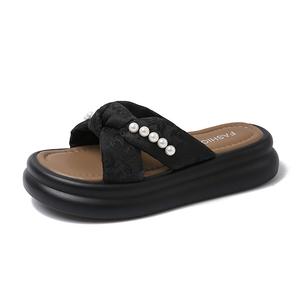 Детские шлепанцы для подростков ADOONGA, черный