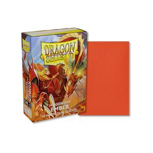 Чехол для карточек Unit Dragon Shield Japanese Size Dual Matte – Ember (60 Ct.) Dragon Shield