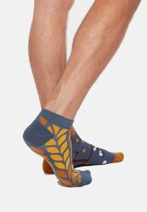 Носки 1 PAAR MIT 2 UNTERSCHIEDLICHEN DESIGNS, MOTIV: BIER ZEIT Dedoles, синий