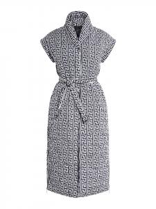 Женская куртка черно-белого цвета faina