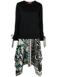 La DoubleJ многослойное платье миди Arcade, черный