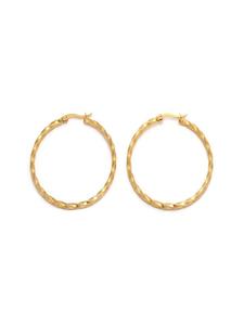 Bungsa Золотые серьги-кольца