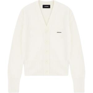 Кардиган с логотипом WE11DONE, цвет айвори