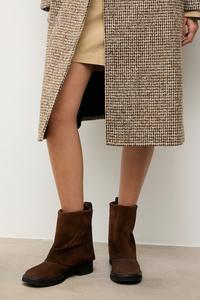 Замшевые ботильоны Answear.Lab, коричневый