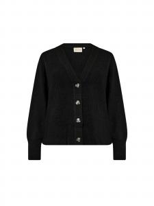 Wasabi Concept Кардиган 'Tonja 12' в черном цвете
