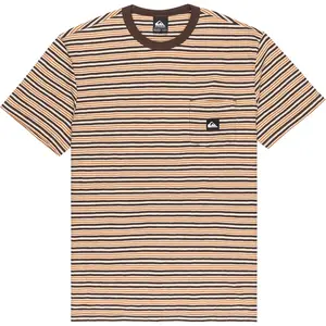 Футболка с коротким рукавом Quiksilver Onyx, коричневый