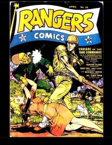 Rangers Comics #10: Golden Age War And Adventure Comic! (CreateSpace Independent Publishing Platform)