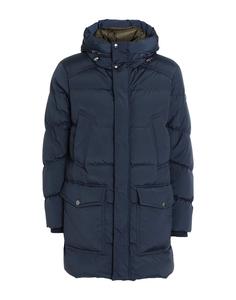 Пуховик Premium Down Parka Woolrich, темно-синий