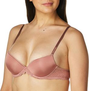 Женский соблазнительный комфортный бюстгальтер Calvin Klein с кружевом Demi Bra, Wander