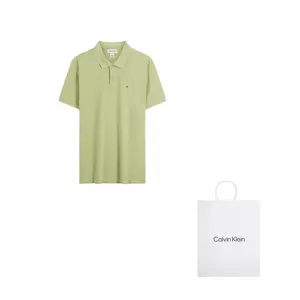 Мужская поло Calvin Klein, зеленый