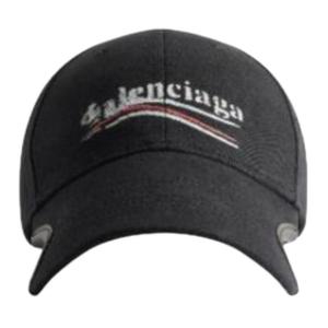 Политический трафаретный кепок Balenciaga, черный