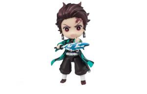Фигурка Tanjiro Kamado Figuarts Mini Demon Slayer Kimetsu No Yaiba, техника водного дыхания, с подставкой BANDAI