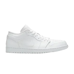 Кроссовки Air Jordan Air Jordan 1 Low 'Triple White', белый