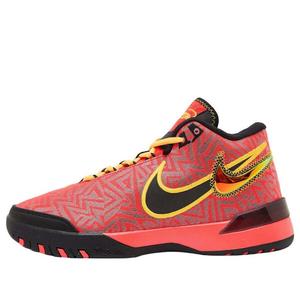 Кроссовки zoom lebron nxxt genisus 'bright crimson' Nike, красный