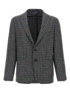 Твидовый блейзер TAGLIATORE, коричневый