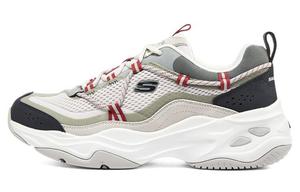 Кроссовки мужские D"Lites 4.0 Chunky с низким верхом серые / темно-синие / красные Skechers