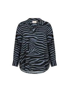 Рубашка Wasabi Concept Kenja, пыльно-синий